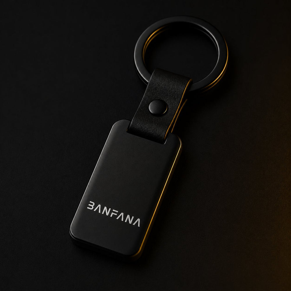 Banfana Leather Keychain