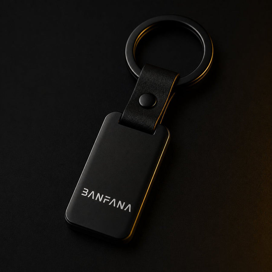 Banfana Leather Keychain