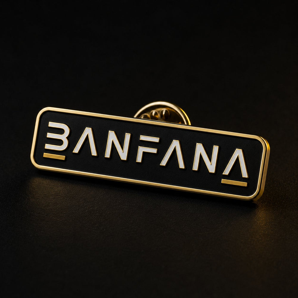 Banfana Enamel Pin